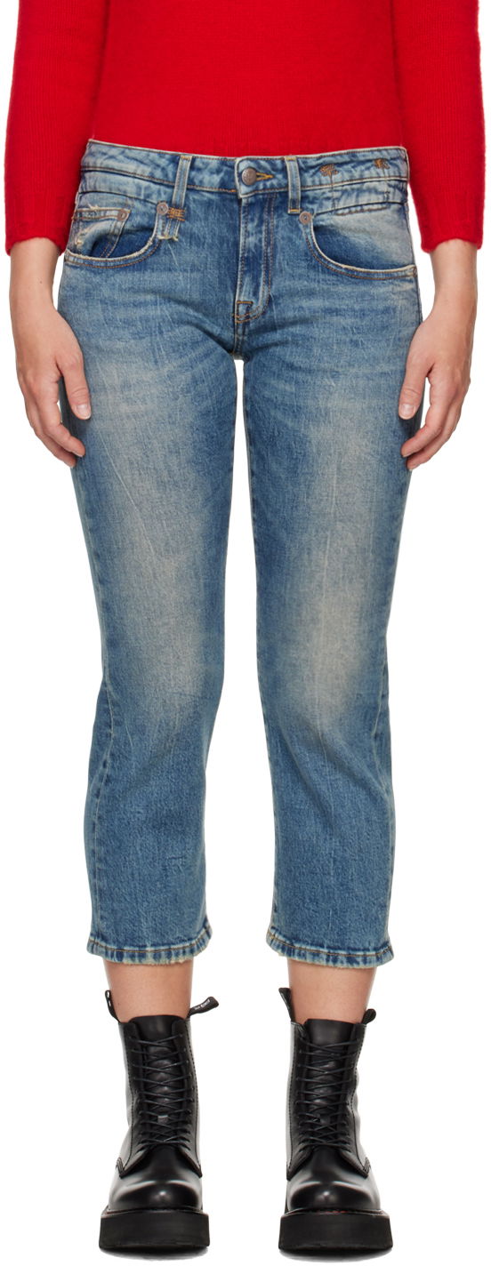 Jeans R13 R13 Boy Straight Jeans Blå | R13W0091-D081A, 0