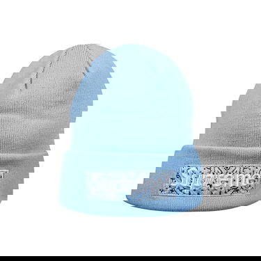Mössa Supreme New Era x Box Logo Beanie Blå | FW19BN4 LIGHT BLUE, 1