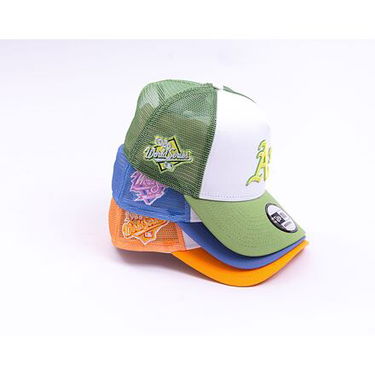 Keps New Era 9FORTY A-Frame Trucker MLB Style Activist Oakland Athletics Cooperstown Green / Cy Grön | 60435091, 3