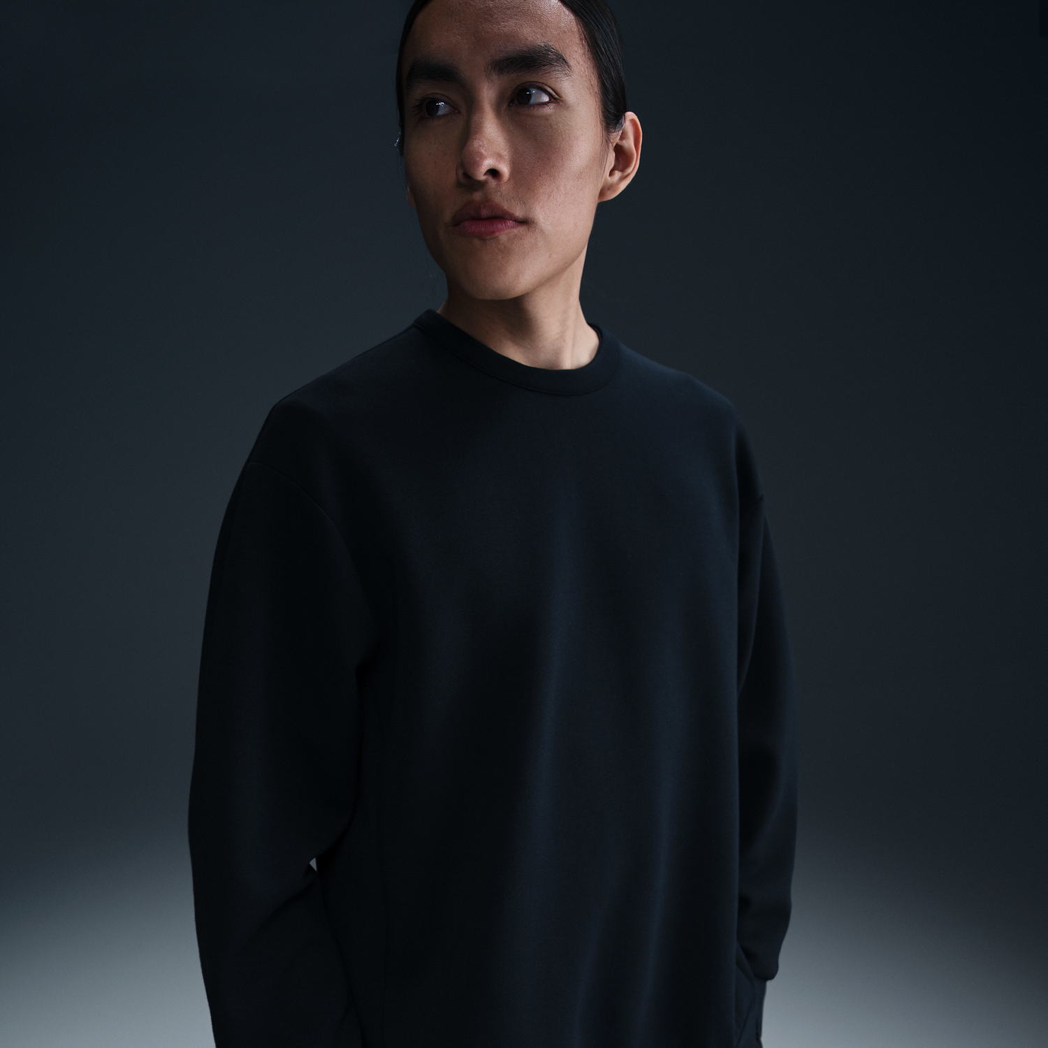 Sweatshirt Nike Dri-FIT 24.7 Impossibly Soft Crewneck Sweatshirt Svart | HQ6964-010, 0