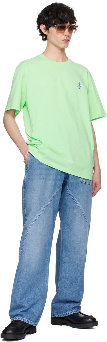 Jeans JW Anderson JW Anderson Twisted Workwear Jeans Blå | DT0110-PG1735, 3