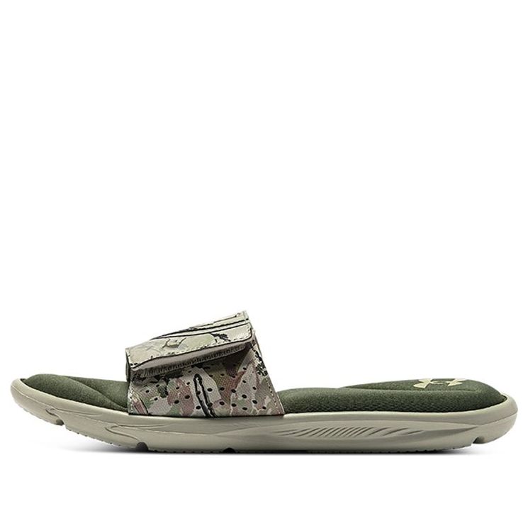 Sneakers och skor Under Armour Ignite 6 Graphic Strap Slide Grön | 3024450-200