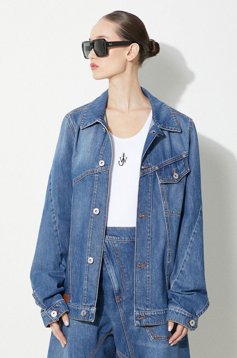 Jacka JW Anderson Denim Jacket Blå | DJ0030.PG1164.804