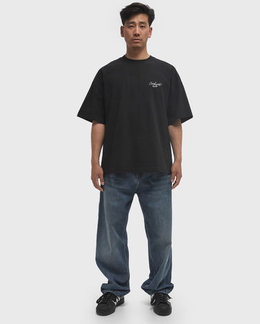 T-shirt Carhartt WIP Carhartt WIP Script Embroidery T-Shirt Svart | I0338280D2XX, 4