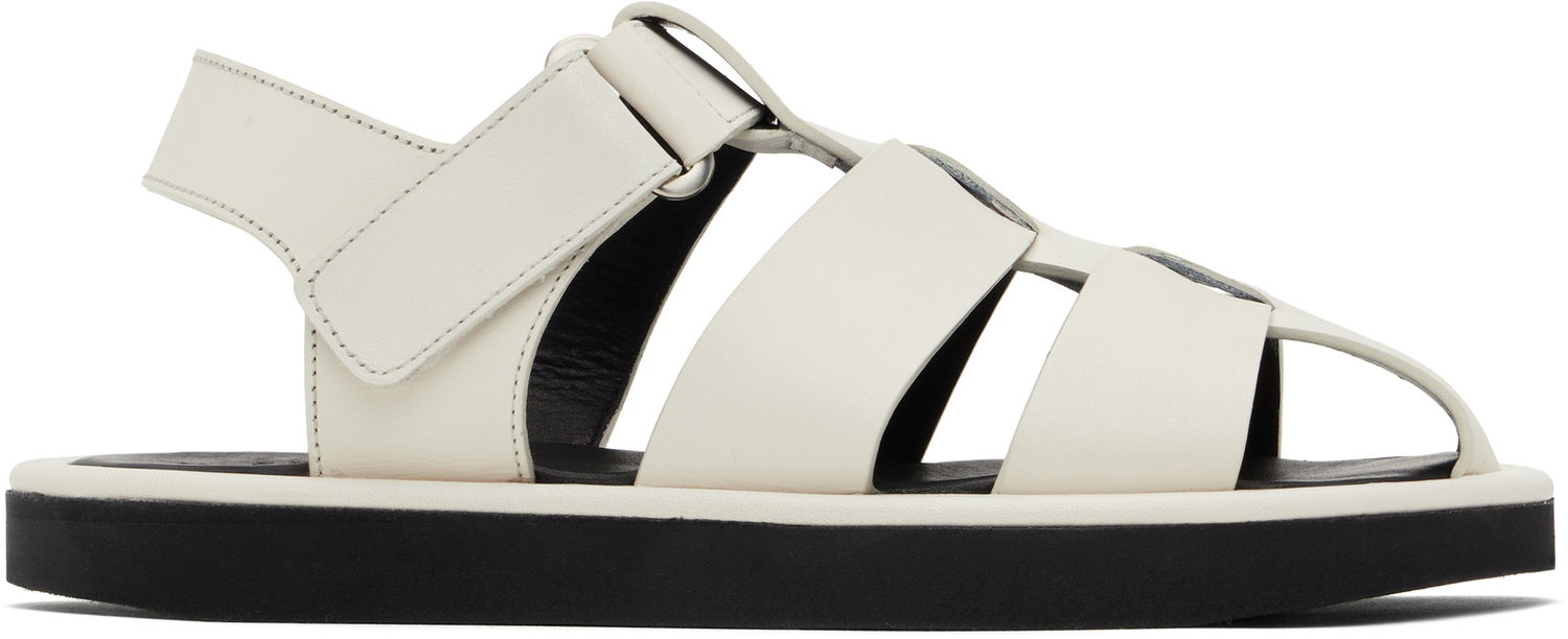Skovård Studio Nicholson Studio Nicholson Cassius Sandals Vit | CASSIUS SNW - 1380, 0