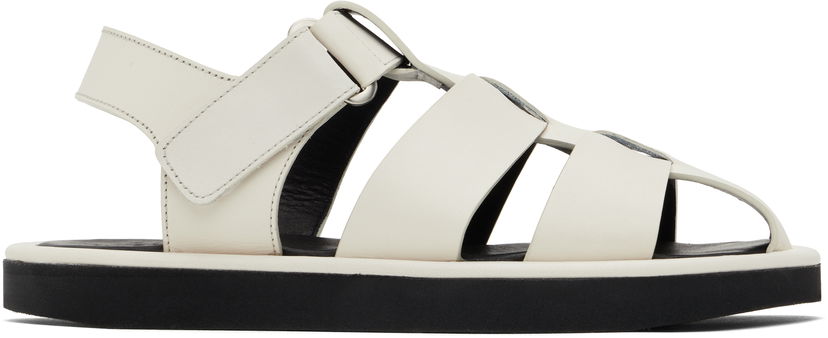 Skovård Studio Nicholson Studio Nicholson Cassius Sandals Vit | CASSIUS SNW - 1380