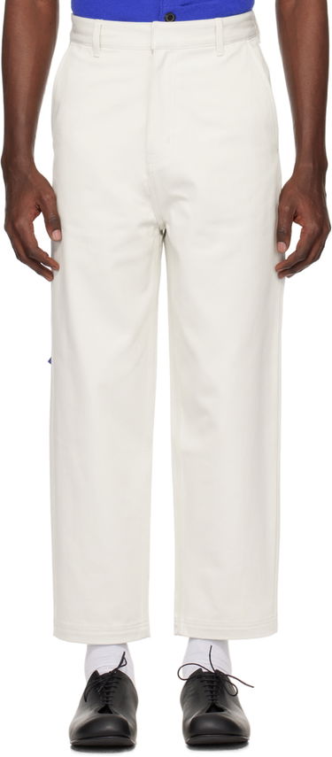 Byxor ADER ERROR Patch Trousers Vit | BMSGFYBT0101IV, 0