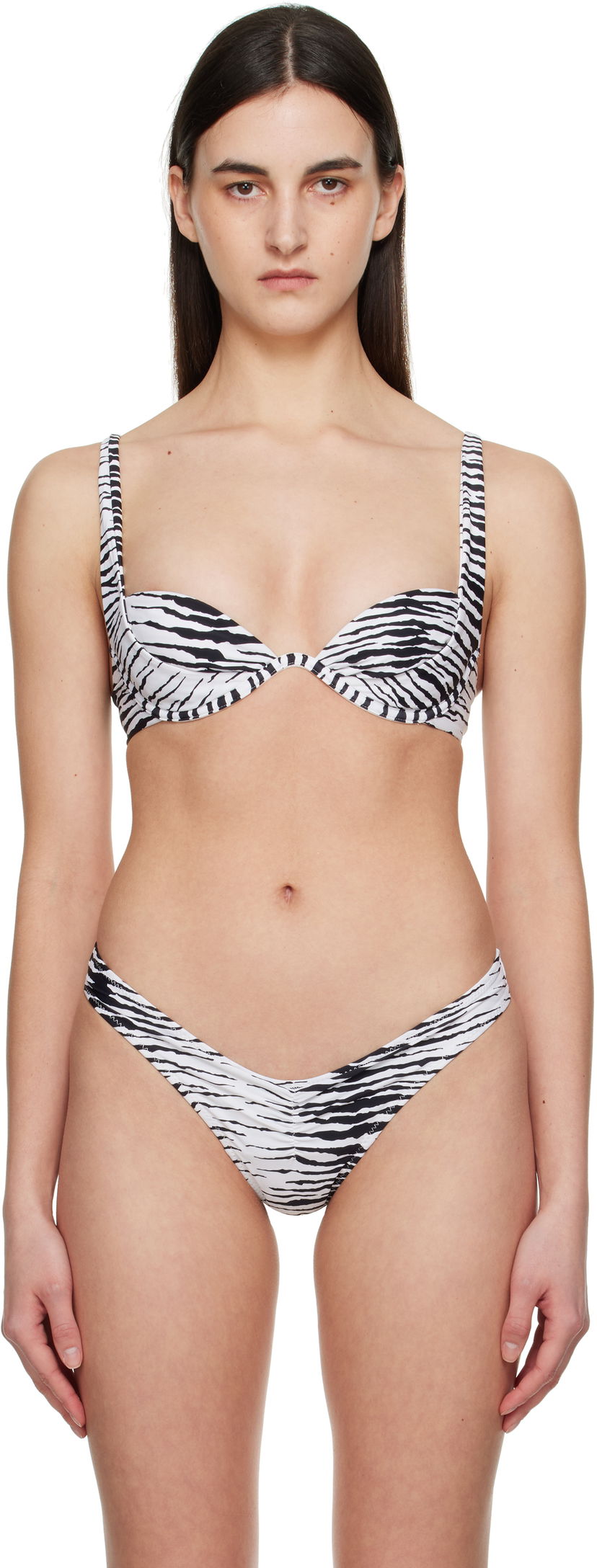 Badkläder Miaou Miaou Cora Bikini Top Vit | 2040SWZEB