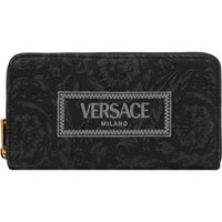 Plånbok Versace Wallet In Embroidery Jacquard Svart | DPDI056-1A09741-2BM0V, 1