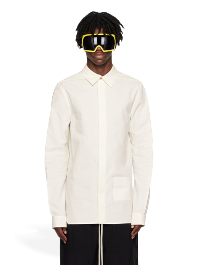 Skjorta Rick Owens Office Shirt Vit | RL02C7299 HP
