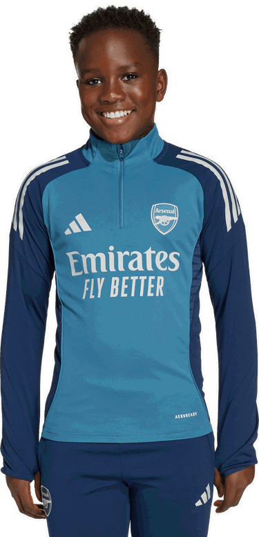 T-shirt adidas Originals Arsenal AFC TR TOP Y Long Sleeve Training Top Blå | jj1817, 2