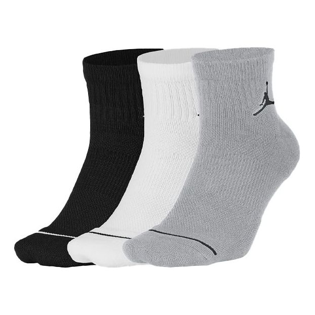 Strumpor Jordan Jordan Everyday Max Ankle Socks - 3 Pairs Grå | SX5544-017