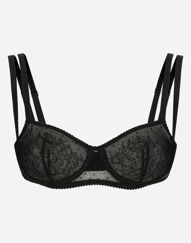 Behå Dolce & Gabbana Dolce & Gabbana Lace Underwire Bra Svart | O1C59TONO73N0000, 0