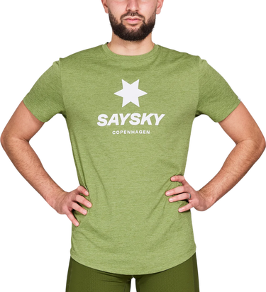 T-shirt Saysky Saysky Logo Combat Pro T-Shirt Grön | nmrss30c3009, 0