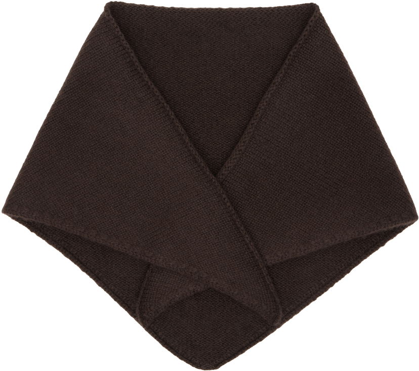Halsduk Yves Salomon Yves Salomon Cashmere Bandana Scarf Brun | 26W26WAA515XXMACA