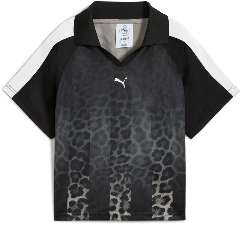 Jersey Puma T7 Leo Luxe Relaxed Jersey Svart | 633499-01