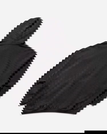 Sweatshirt Vans Act of Disagreement Oval Logo Hoodie Svart | VN000RPZEMQ1, 2