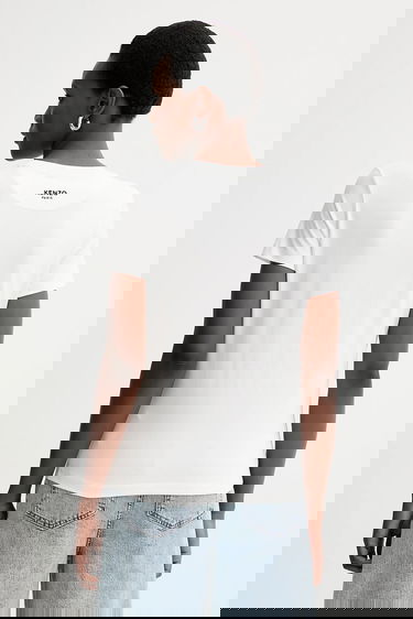 T-shirt KENZO Kenzo Classic T-Shirt Vit | FF62TS2584SO, 2