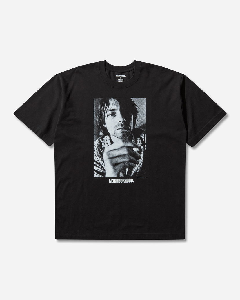 T-shirt Neighborhood Charles Peterson Graphic Print Short-Sleeve T-Shirt Svart | 252PCNH-ST13S BLACK