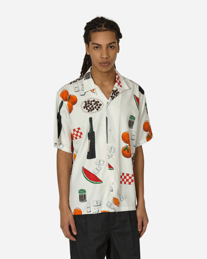 Skjorta Carhartt WIP S/S Isis Maria Dinner Shirt Vit | I033071_23I_XX