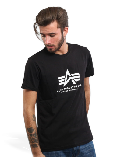 T-shirt Alpha Industries Basic Tee Svart | 100501 / 03