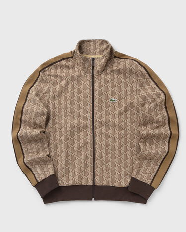 Jacka Lacoste Monogram Track Jacket Brun | SH1368-6IR, 0