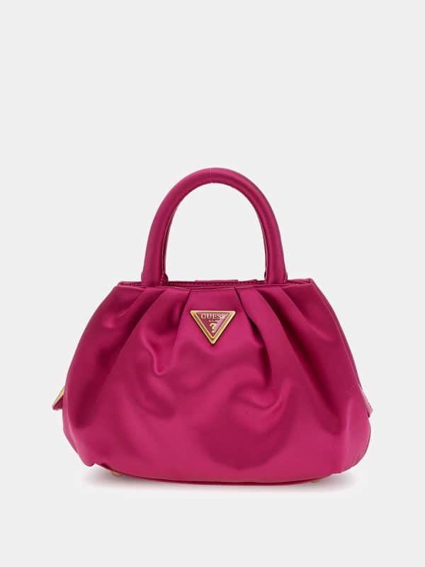 Handväska GUESS Tori Satin Mini Handbag Rosa | HWEB6856760, 0