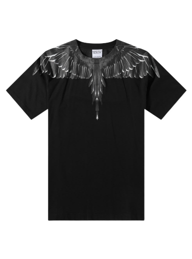 T-shirt Marcelo Burlon Icons Wings Tee Svart | CMAA018C99JER0011010