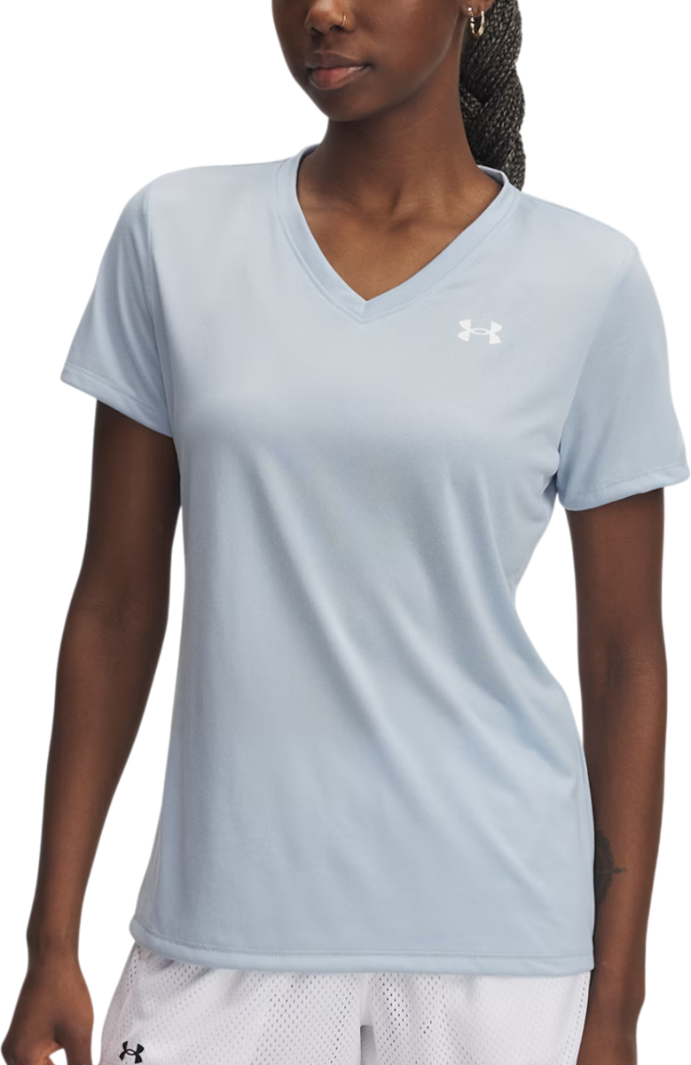 T-shirt Under Armour Under Armour Tech Short Sleeve V-Neck T-Shirt Blå | 1384229-453, 0