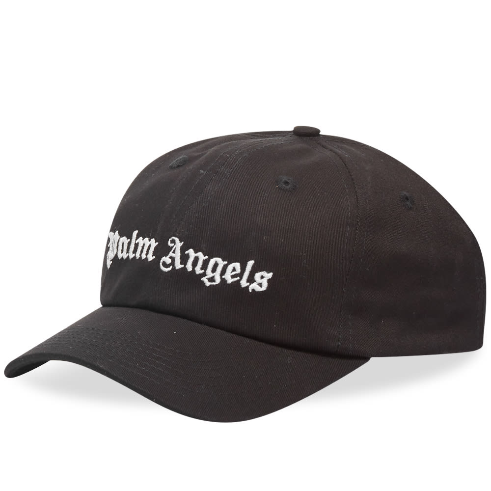 Keps Palm Angels Classic Logo Cap Svart | PMLB003C99FAB0011001, 0