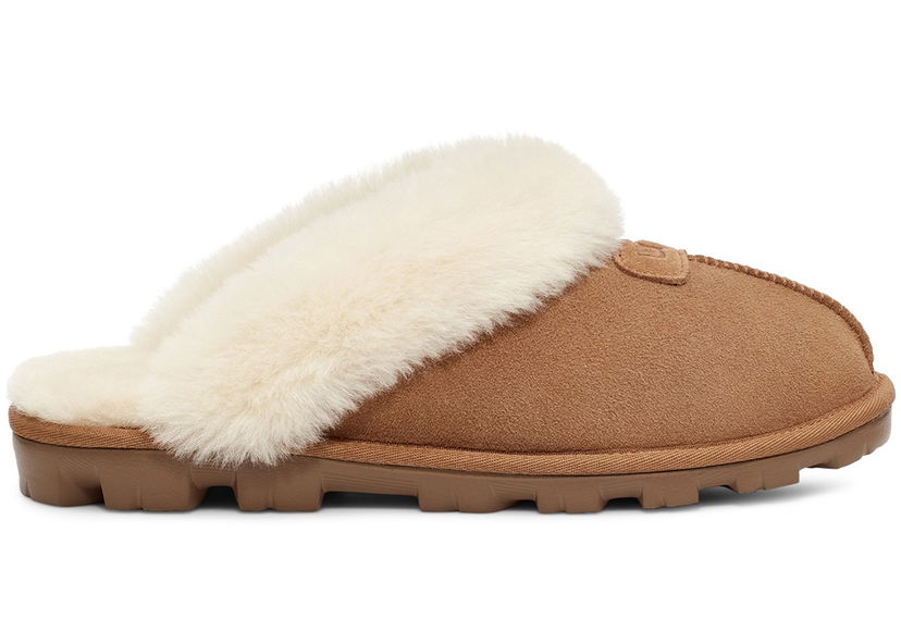 Kläder UGG Coquette Slipper Chestnut Brun | 5125-CHE