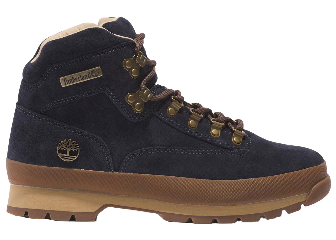 Sneakers och skor Timberland Euro Hiker Mid Lace Up Dark Blue Suede Svart | TB0A6839-EP3, 0