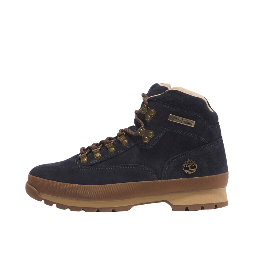 Sneakers och skor Timberland Euro Hiker Mid Lace Up Dark Blue Suede Svart | TB0A6839-EP3