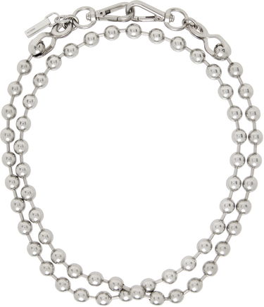 Halsband We11done We11done Ball Chain Necklace Metallisk | WD-AJ0-25-589-U-SS, 0