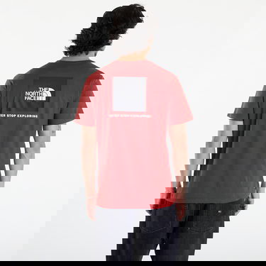T-shirt The North Face T-Shirt S/S Redbox Tee Iron Red Röd | NF0A87NPPOJ1, 3