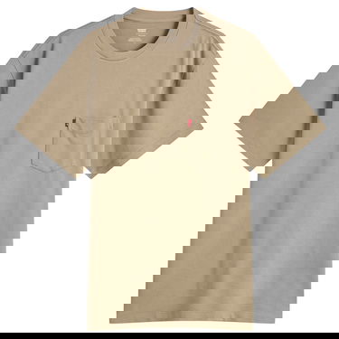 T-shirt Levi's Red Tab Exclusive Heavyweight Pocket Tee Beige | A8605-0014-KHK, 1