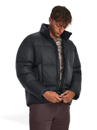Pufferjacka Under Armour Cold Gear Infrared Down Puffer Jacket Svart | 1378828-001