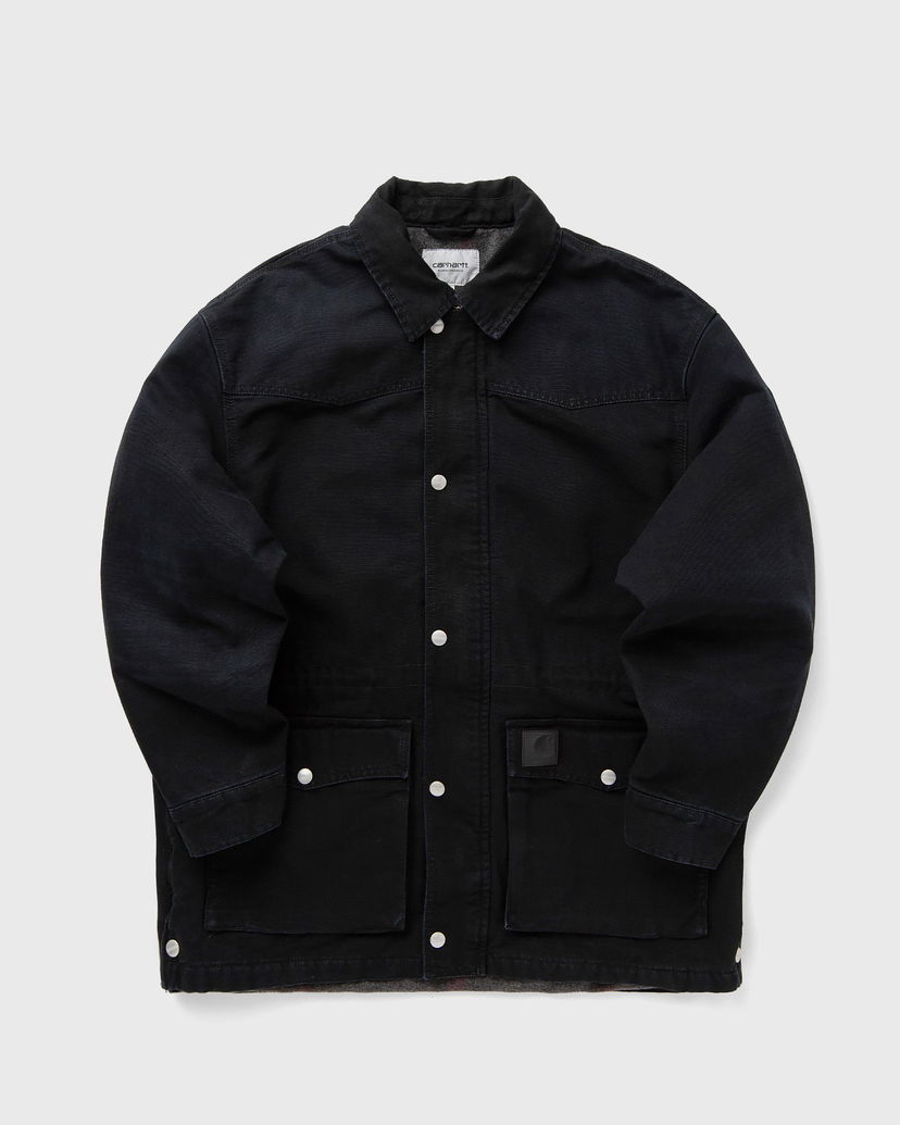 Jacka Carhartt WIP OG Santa Fe Black Coat Svart | I034314-00E.4O