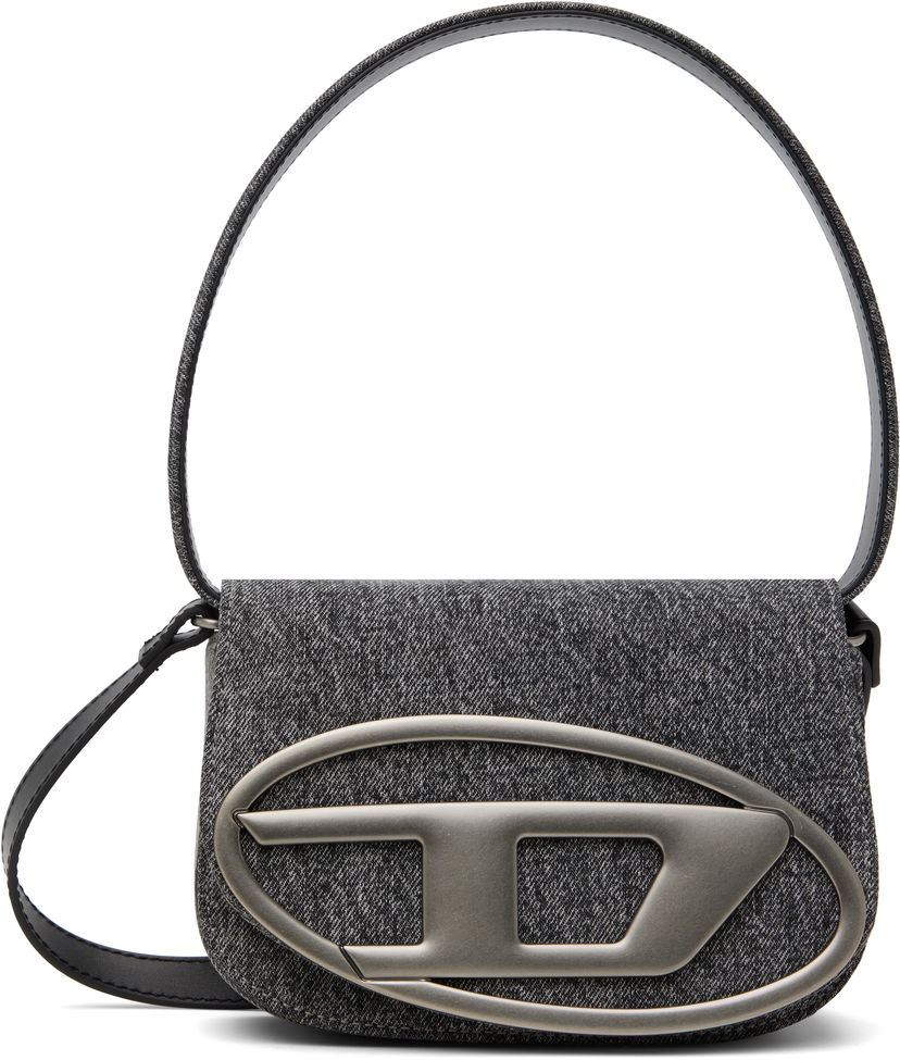 Handväska Diesel 1dr Denim Shoulder Bag Grå | X08396 P1309