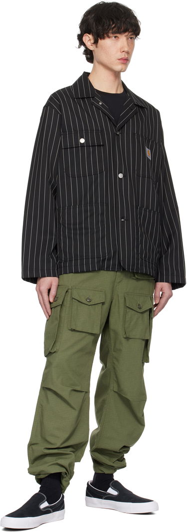 Jacka Carhartt WIP Work In Progress Seaton Pinstriped Blazer Svart | I034437, 3