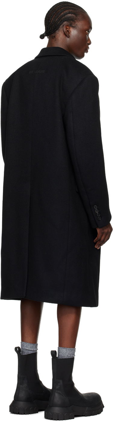 Rockar We11done Double-Breasted Wool Coat Svart | WD-CT2-24-068-M-BK, 2