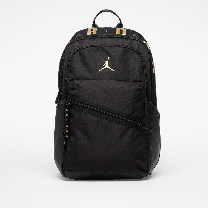 Ryggsäck Jordan Backpack Jordan Jam Air Patrol Backpack Black/ Gold Universal Svart | MA0924-K5X