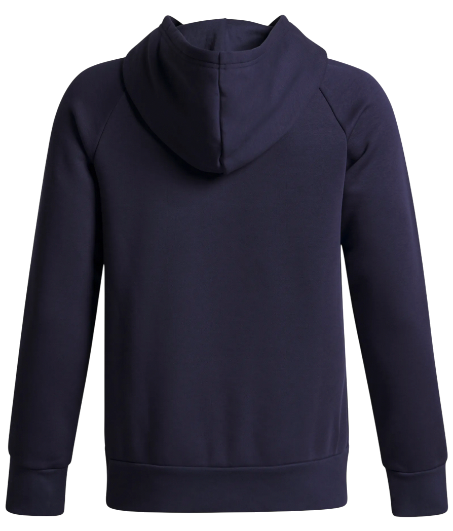Sweatshirt Under Armour Rival Fleece Flamin Wordmark Hoodie Mörkblå | 6003781-403, 1