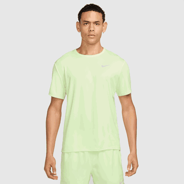 T-shirt Nike Miler Dri-FIT UV Short-Sleeve Running T-Shirt Grön | DV9315-701, 1