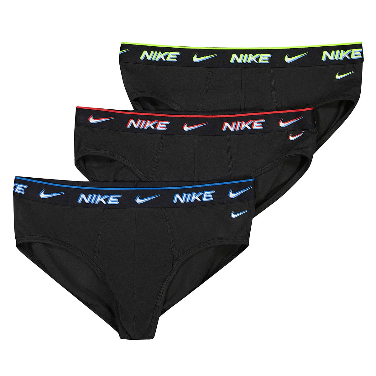 Underkläder och strumpor Nike Everyday Briefs 3-pack Svart | 0000KE1006, 1