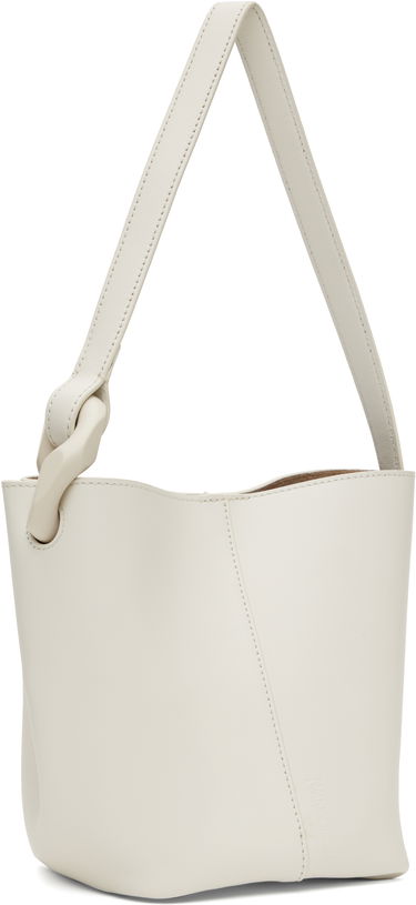 Handväska JW Anderson JW Anderson Small JWA Corner Bucket Tote Vit | HB0706-LA0351, 1