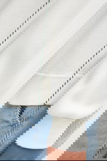 Sweater Lacoste Lacoste Crewneck Sweatshirt Vit | AF4158, 4