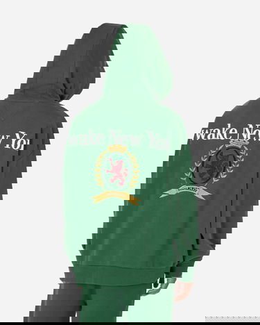 Sweatshirt Tommy Hilfiger Tommy Jeans x Awake NY Crest Popover Grön | DM0DM18128LZN, 4