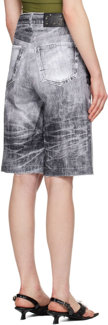 Shorts Andersson Bell Andersson Bell Lace Paneled Denim Shorts Grå | apa794w, 2