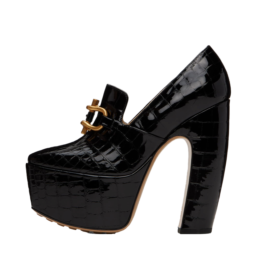 Sneakers och skor Bottega Veneta Mostra Pump Heels "Black" Svart | 729724 V2DW0